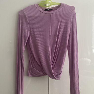 Shirt langarm flieder