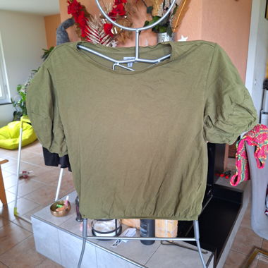 T shirt manche bouffante 