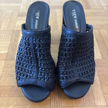 Mules noires 