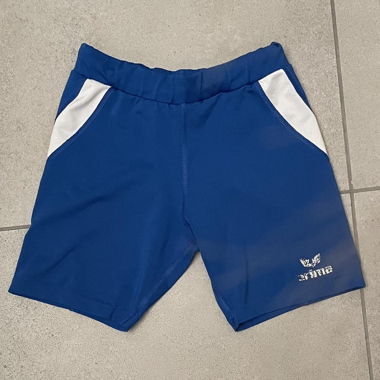 blue erima track/hot pants/shorts 