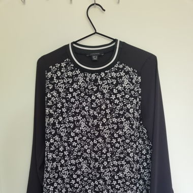 Bluse mit Blumenmotiv