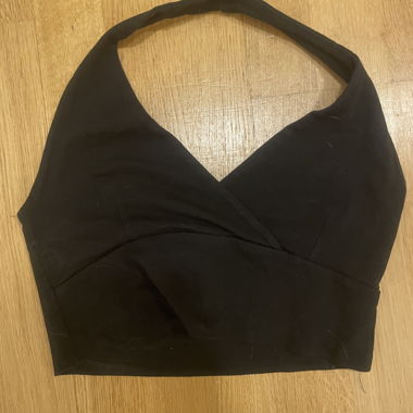 Black Crop Top