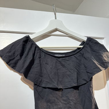 Offshouldershirt schwarz