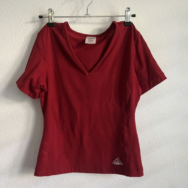 Very stylish adidas top in red 