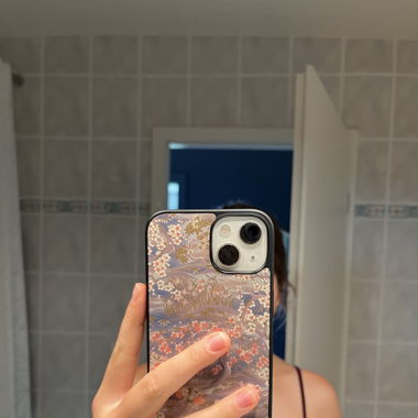 iPhone 13 floral phone case 