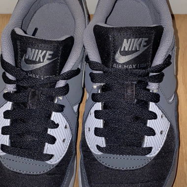 Nike Air Max Grigio Chiaro Nero Taglia 37.5