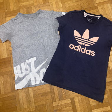 Lot de 2 t-shirts Adidas et Nike