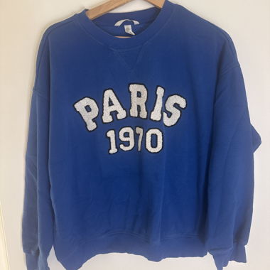 Blauer Paris Pullover 