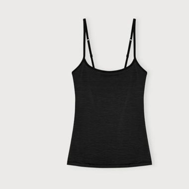 Top cami nero