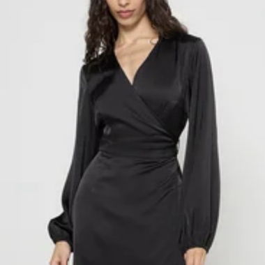 Robe portefeuille élégante
