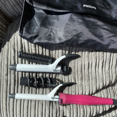 Set arricciacapelli Philips con accessori