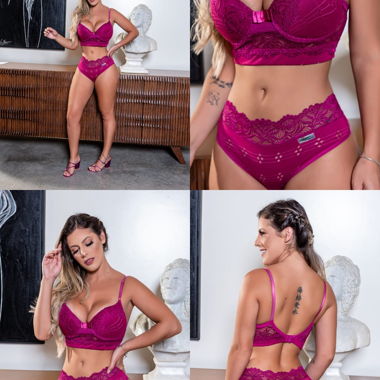 Lingerie 1151- Élégance et Confort _taille M, Rose
