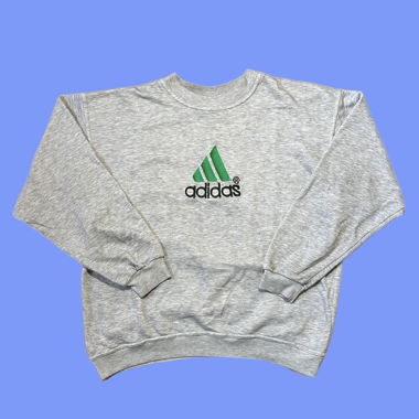 Felpa vintage Adidas ricamata