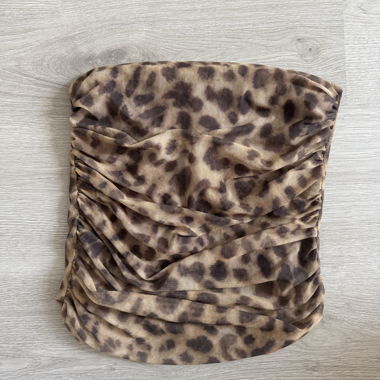 Leopard Tube Top - Zara Dupe