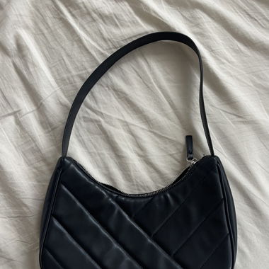 vegan „leather” shoulder bag 