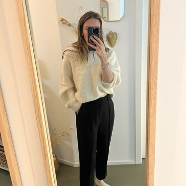 Schwarze Hose Anna Field