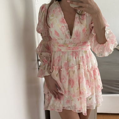 Floral Wrap Dress