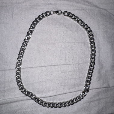 Collana Cuban Link cromata