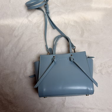 Borsa Zara azzurro chiaro con tracolla