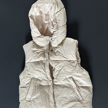 White gilet