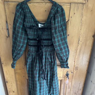 Damson Madder Kleid mit schlaufen