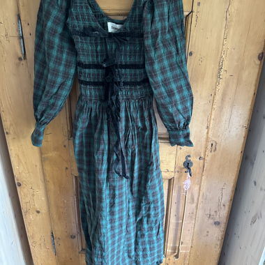Damson Madder Kleid mit schlaufen
