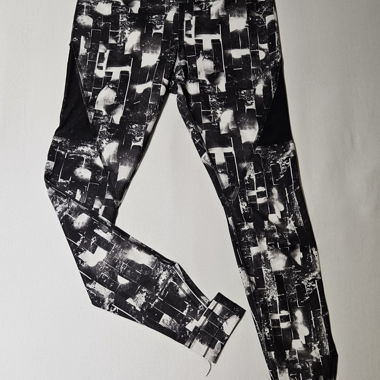 Leggings sportivi Puma nero-bianco