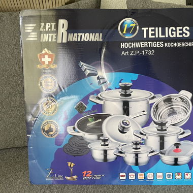 17 teiliges Pannenset Z.P.T. International