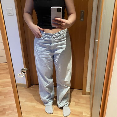 Jeans Weekday bleu clair