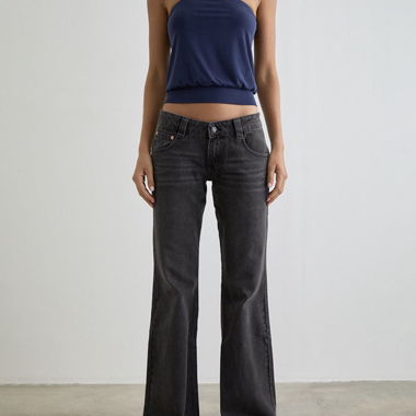 Low Rise Bell Bottom Motel Rocks Jeans