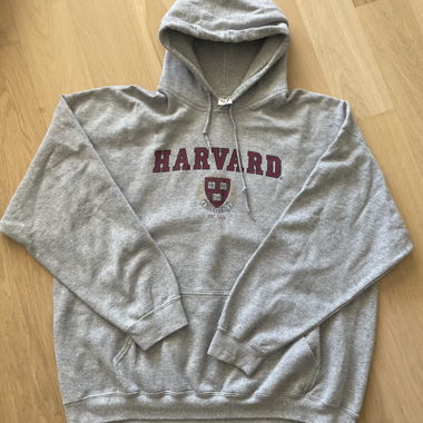 Harvard Grey Hoodie