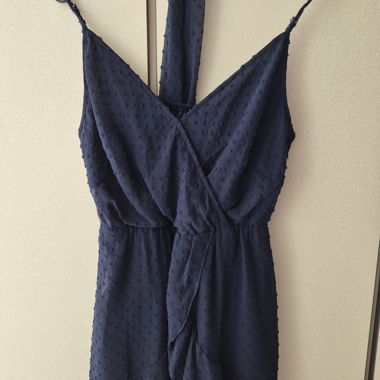 Robe bleu foncé