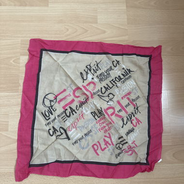 Esprit quadratisches Tuch, rosa
