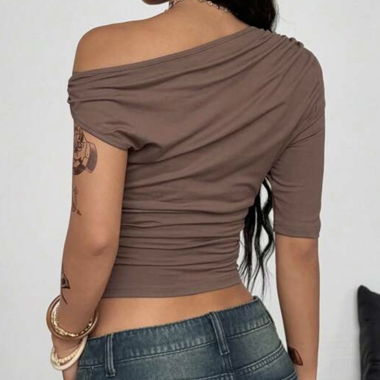 Elegant brown top