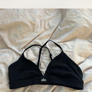 Brassière de sport Alo noire
