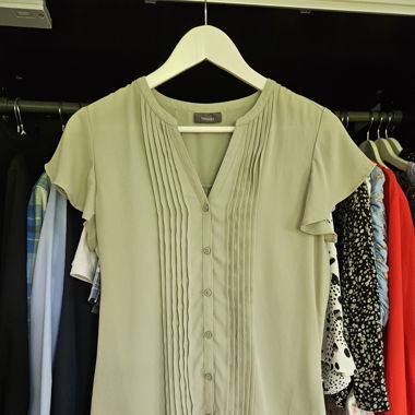 Bluse pastell grün