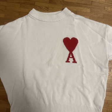 Ami Paris white pullover