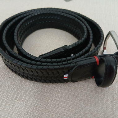 La Boucle Milano Schwarzer Gürtel Large