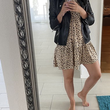 Short Patterned Dress
