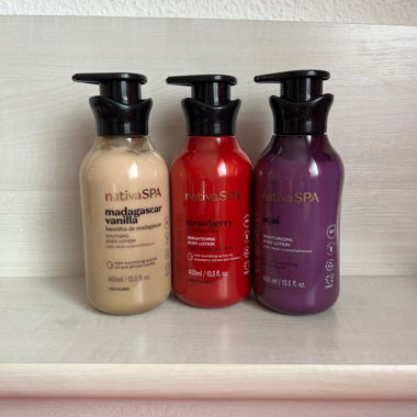 3x nativaSPA Body Lotion
