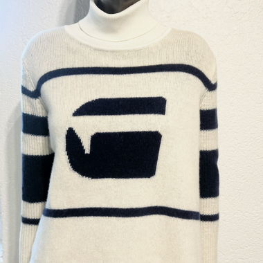 Maglione G-Star Raw in maglia con collo alto