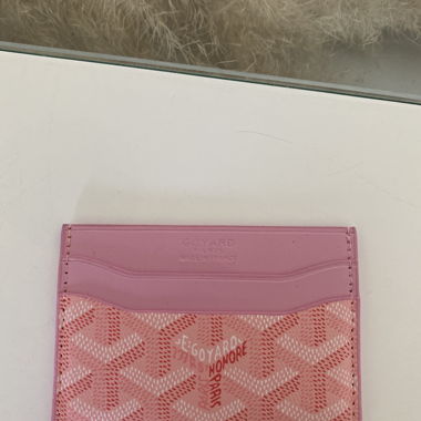 Goyard Pink Card Holder