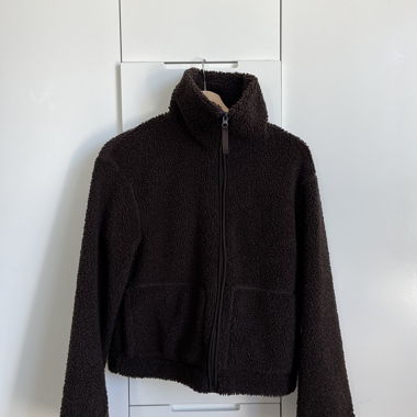 Veste en polaire Teddy marron