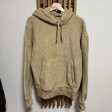 Weekday Fleece Hoodie Beige Size M