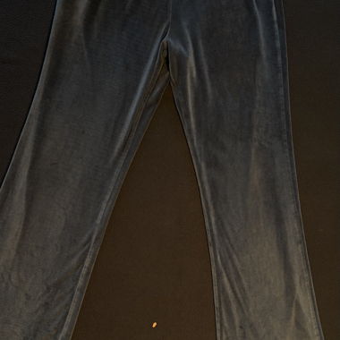 Graue Samt-Sweatpants XS FB Sister