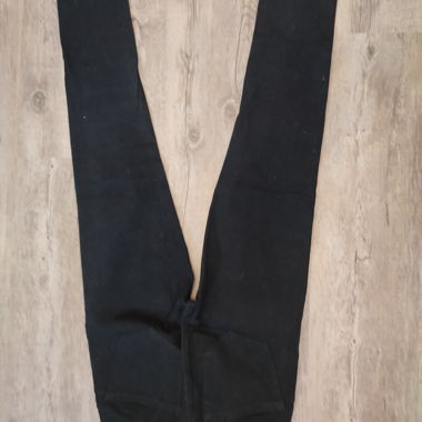 Schwarze Skinny-Jeans