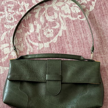 Green Leather Handbag