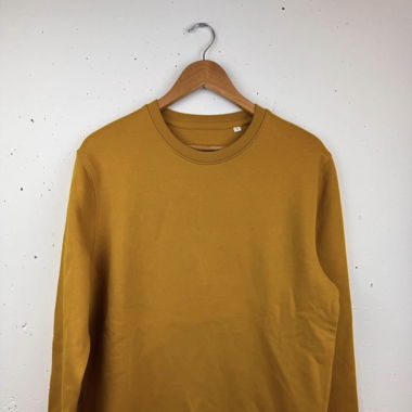 Pull homme 280g jaune moutarde 