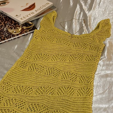 Strick Cover-Up Dress