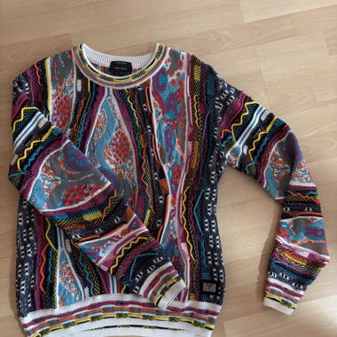Pull Carlo Colucci multicolore Taille L